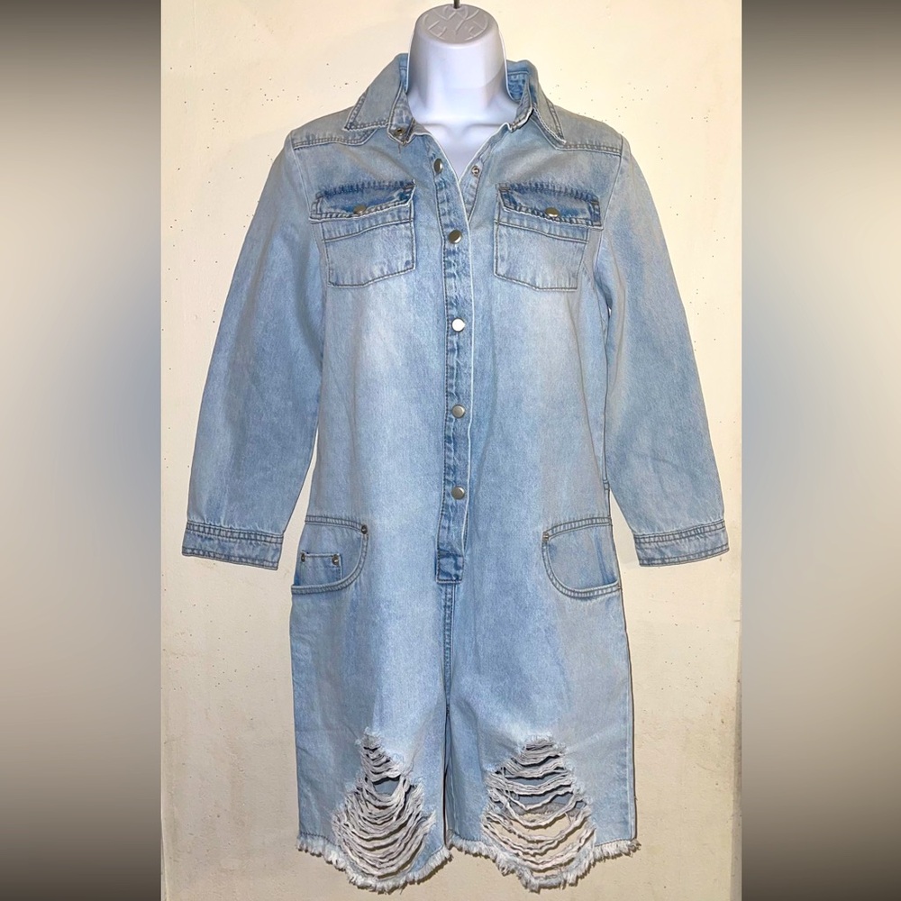 Distressed Romper